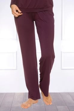 Coemi - Harlow Pyjama Set - Damson/Schwarz -Unterwäsche Rabatt COEMI HARLOW PYJAMA DAMSON BLACK 3 1280x1280