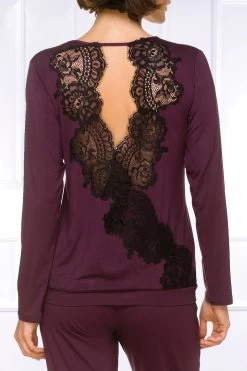 Coemi - Harlow Pyjama Set - Damson/Schwarz -Unterwäsche Rabatt COEMI HARLOW PYJAMA DAMSON BLACK 6 1280x1280