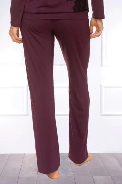 Coemi - Harlow Pyjama Set - Damson/Schwarz -Unterwäsche Rabatt COEMI HARLOW PYJAMA DAMSON BLACK 7 1280x1280