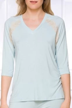 Coemi - Irma Micromodal Pyjama Set - Hellblau