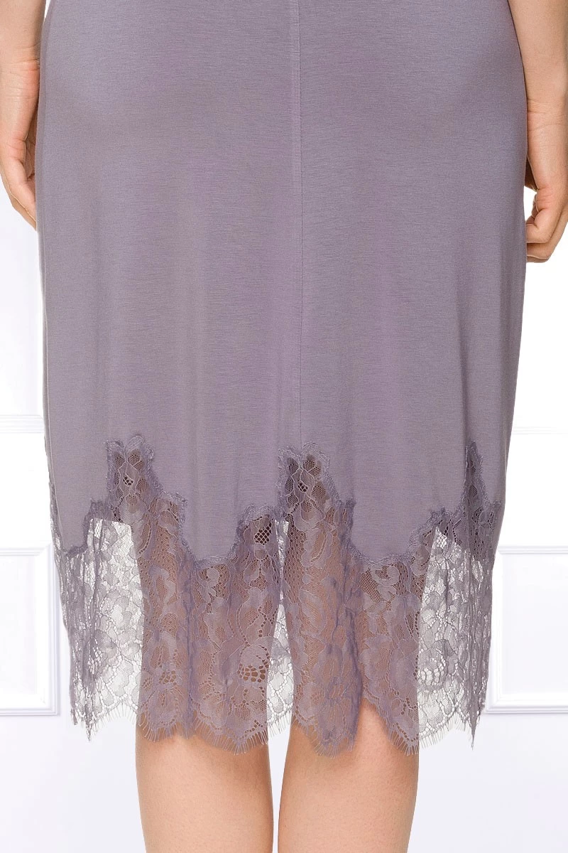 Coemi - Janel Nachthemd (lang) - Lavendel 7 Coemi - Janel Nachthemd (lang) - Lavendel – Bild 7