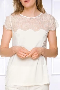 Coemi - Janel Micromodal Pyjama Set - Champagner (lang)