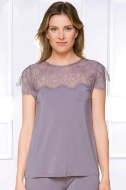 Coemi - Janel Mikromodal Pyjama Set - Lavendel -Unterwäsche Rabatt COEMI JANEL PYJAMA LONG PANTS LANVENDER 3 1280x1280