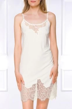 Coemi - Janel Mikromodal Nachthemd - Champagner