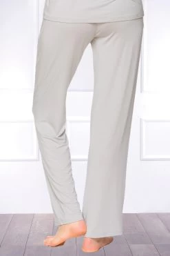 Coemi - Joana Micromodal Pyjama Set - Hellgrau -Unterwäsche Rabatt COEMI JOANA PYJAMA CLOUD 7 1280x1280