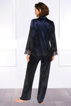 Coemi - Kristina Pyjama Set - Dark Navy -Unterwäsche Rabatt COEMI KRISTINA PYJAMA DARK NAVY 9 1280x1280