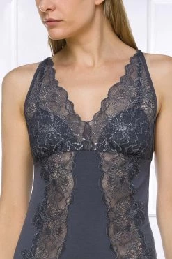 Coemi - Shine Nachthemd - Twilight Grau -Unterwäsche Rabatt COEMI NEGLIGEE TWILLIGHT 6 1280x1280