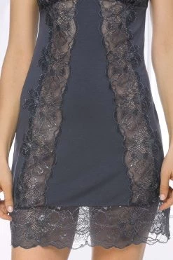 Coemi - Shine Nachthemd - Twilight Grau -Unterwäsche Rabatt COEMI NEGLIGEE TWILLIGHT 7 1280x1280