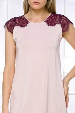 Coemi - Soul Nachthemd - Rosa 11 Coemi - Soul Nachthemd - Rosa -Unterwäsche Rabatt COEMI SHORT NEGLIGEE ROSE CLOUD WINE 4 1280x1280