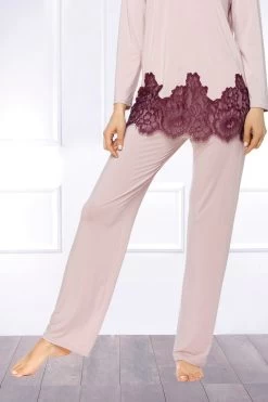 Coemi - Soul Pyjama Set - Rosa -Unterwäsche Rabatt COEMI SOUL PYJAMA ROSE CLOUD WINE 5 1280x1280