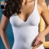 Cotton Club Basics - Lingerie Top Mietta - Weiss