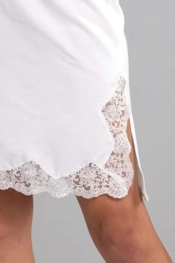 Cotton Club - Nachthemd - Naturale -Unterwäsche Rabatt COTTON CLUB NATURALE NACHTHEMD WEISS 2 1280x1280