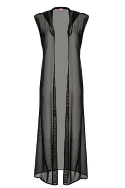 Eniqua - Glam Goddess Robe Black - Cover Up -Unterwäsche Rabatt ENIQUA GLAM GODDESS ROBE SCHWARZ 5 1280x1280