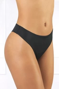 Cotton Club Basics - String Enza - Schwarz -Unterwäsche Rabatt ENZA BLACK 4 1280x1280