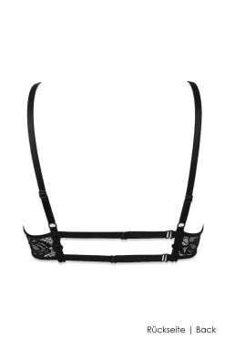 Luxxa - Balconette BH - Idylle Line -Unterwäsche Rabatt LUXXA IDYLLE BUEGEL BH SCHWARZ 2 1280x1280