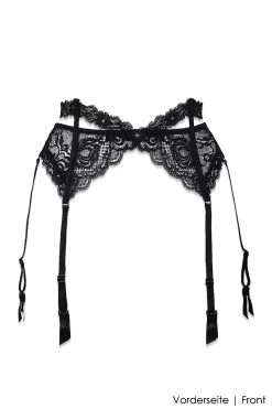 Luxxa - Strapsgürtel - Idylle Line -Unterwäsche Rabatt LUXXA IDYLLE STRAPSGU RTEL SCHWARZ 9 1280x1280