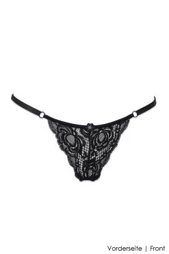 Luxxa - String - Idylle Line -Unterwäsche Rabatt LUXXA IDYLLE STRING SCHWARZ 1 1280x1280