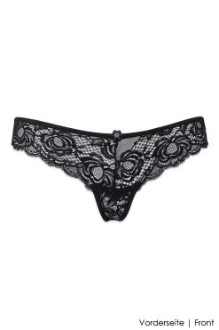Luxxa - Tanga - Idylle Line -Unterwäsche Rabatt LUXXA IDYLLE TANGA SCHWARZ 2 1280x1280