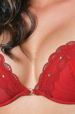 Luxxa - Bügel BH - Kepi Line -Unterwäsche Rabatt LUXXA KEPI FULL CUP BRA RED 5 1280x1280