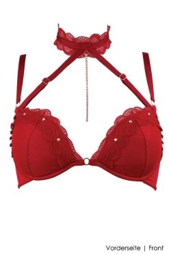 Luxxa - Bügel BH - Kepi Line -Unterwäsche Rabatt LUXXA KEPI FULL CUP BRA RED 7 1280x1280