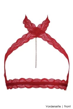 Luxxa - BH Ouvert - Kepi Line -Unterwäsche Rabatt LUXXA KEPI NUDE RIEMEN BH RED 4 1280x1280