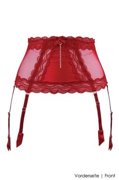 Luxxa - Strapse - Kepi Line -Unterwäsche Rabatt LUXXA KEPI STRAPSGURTEL BREIT RED 4 1280x1280