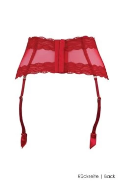 Luxxa - Strapse - Kepi Line -Unterwäsche Rabatt LUXXA KEPI STRAPSGURTEL BREIT RED 5 1280x1280
