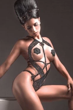 Luxxa - Ouvert Body Harness - Sahba Line -Unterwäsche Rabatt Luxxa Sahba Nude Ouvert Body Harness 01241 2 1280x1280