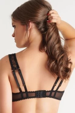 Maison Close - Accroche Coeur BH Ouvert - Schwarz -Unterwäsche Rabatt MAISON CLOSE ACCROCHE COEUR BH OUVERT 4 1280x1280