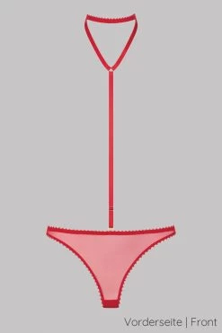 Maison Close - Accroche Coeur Harness String - Rot -Unterwäsche Rabatt MAISON CLOSE ACCROCHE COEUR PANTY HARNESS ROT 1 1280x1280