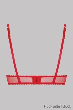 Maison Close - Accroche Coeur Spitzen BH - Rot -Unterwäsche Rabatt MAISON CLOSE ACCROCHE COEUR ROT WIRED BRA 2 1280x1280