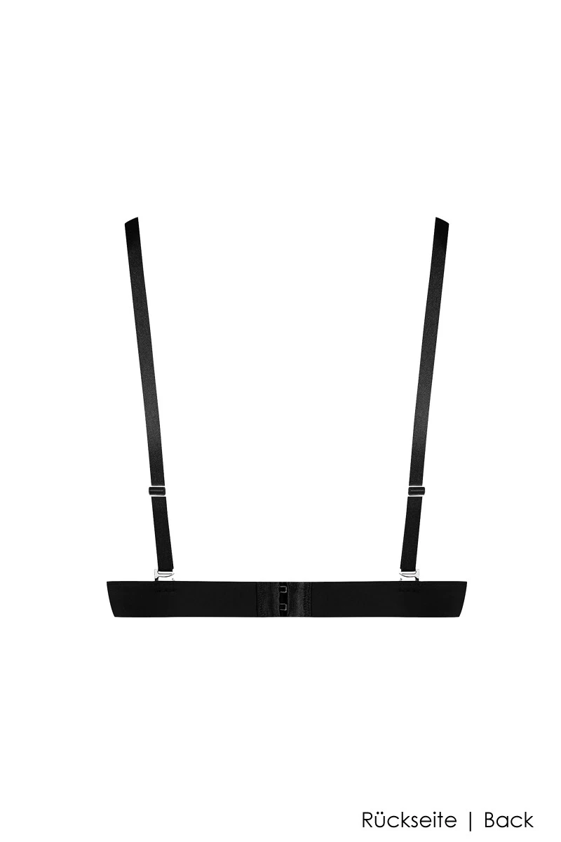 Maison Close - Bande à Part Triangel BH - Schwarz 5 Maison Close - Bande à Part Triangel BH - Schwarz – Bild 5