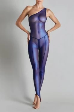Maison Close - Blue Angel Catsuit Ouvert - Metallic Blau -Unterwäsche Rabatt MAISON CLOSE BLUE ANGEL CATSUIT 5 1280x1280