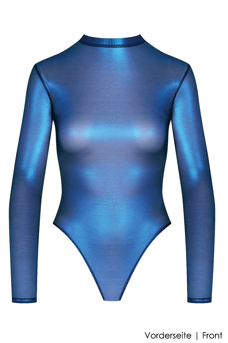 Maison Close - Blue Angel Stringbody - Metallic Blau 7 Maison Close - Blue Angel Stringbody - Metallic Blau – Bild 7