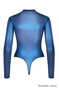 Maison Close - Blue Angel Stringbody - Metallic Blau 15 Maison Close - Blue Angel Stringbody - Metallic Blau -Unterwäsche Rabatt MAISON CLOSE BLUE ANGEL LONG SLEEVE THONG BODY 8 1280x1280