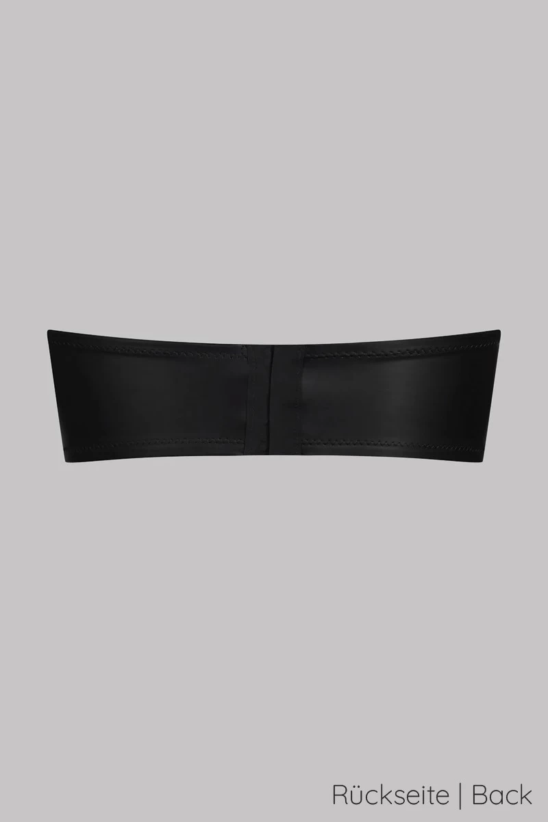 Maison Close - Chambre Noire Bustier BH - Wetlook Schwarz 12 Maison Close - Chambre Noire Bustier BH - Wetlook Schwarz – Bild 12