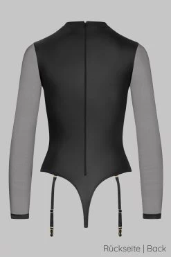 Maison Close - Chambre Noire Body - Wetlook Schwarz -Unterwäsche Rabatt MAISON CLOSE CHAMBRE NOIR STRINGBODY 3 1280x1280