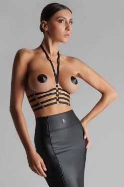 Maison Close - Chambre Noire Body Harness - Schwarz -Unterwäsche Rabatt MAISON CLOSE CHAMBRE NOIRE STRAPPY BODY HARNESS 3 1280x1280