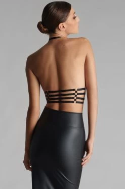 Maison Close - Chambre Noire Body Harness - Schwarz -Unterwäsche Rabatt MAISON CLOSE CHAMBRE NOIRE STRAPPY BODY HARNESS 4 1280x1280