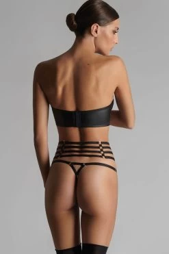 Maison Close - Chambre Noire Strapsgürtel - Schwarz -Unterwäsche Rabatt MAISON CLOSE CHAMBRE NOIRE STRAPPY GARTER BELT 4 1280x1280
