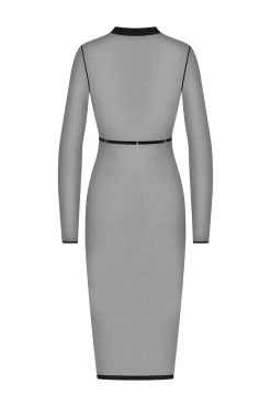 Maison Close - Corps A Corps Midi Dress Mit Harness - Schwarz -Unterwäsche Rabatt MAISON CLOSE CORPS A CORPS MIDI DRESS WITH HARNESS BLACK 15 1280x1280