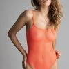 Maison Close - Corps A Corps Neon Stringbody - Orange/Gold