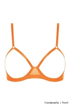 Maison Close - Corps A Corps Neon Ouvert BH - Orange/Gold -Unterwäsche Rabatt MAISON CLOSE CORPS A CORPS NEON OUVERT BH ORANGE 9 1280x1280