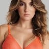 Maison Close - Corps A Corps Neon Triangel BH - Orange/Gold