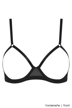 Maison Close - Corps A Corps Ouvert BH - Schwarz -Unterwäsche Rabatt MAISON CLOSE CORPS A CORPS OUVERT BH BLACK 1 1280x1280