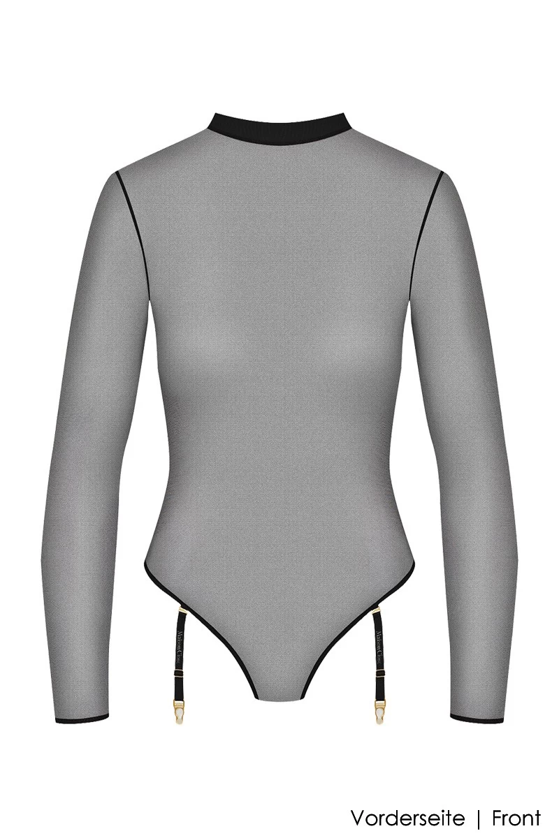 Maison Close - Corps A Corps Langarm Stringbody - Schwarz 9 Maison Close - Corps A Corps Langarm Stringbody - Schwarz – Bild 9