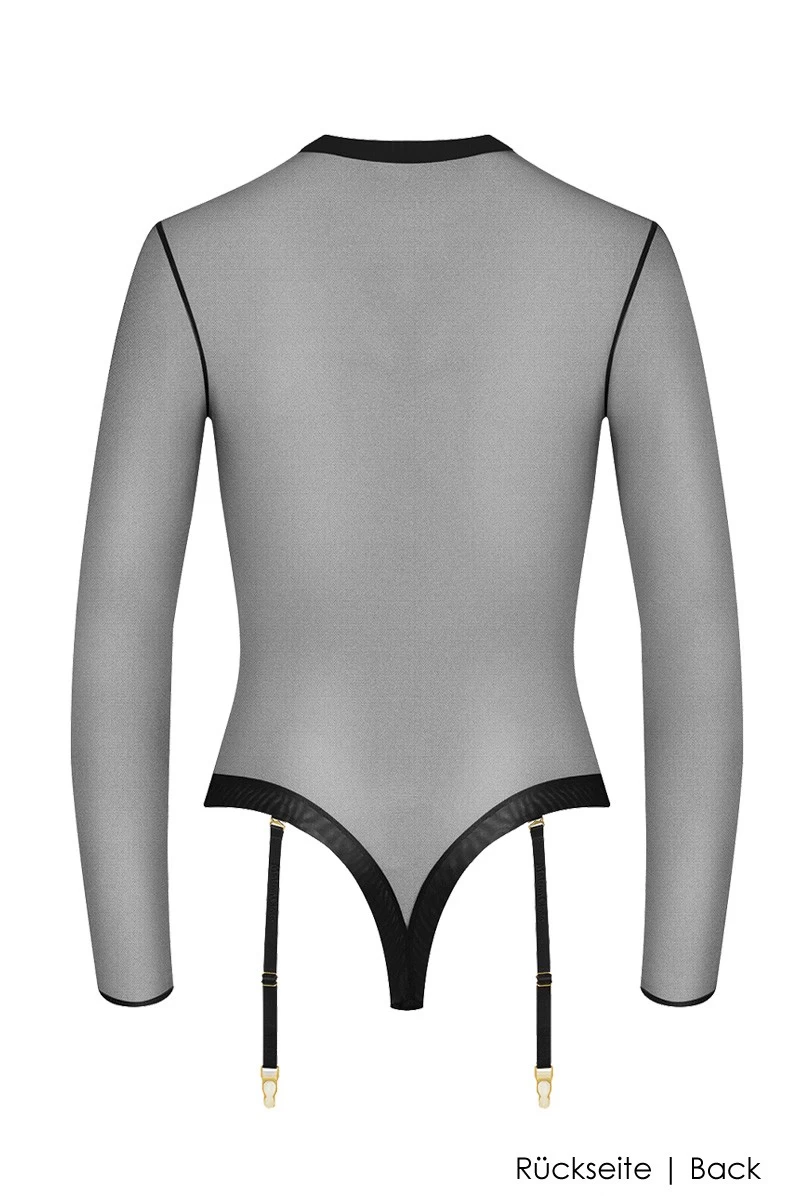 Maison Close - Corps A Corps Langarm Stringbody - Schwarz 10 Maison Close - Corps A Corps Langarm Stringbody - Schwarz – Bild 10
