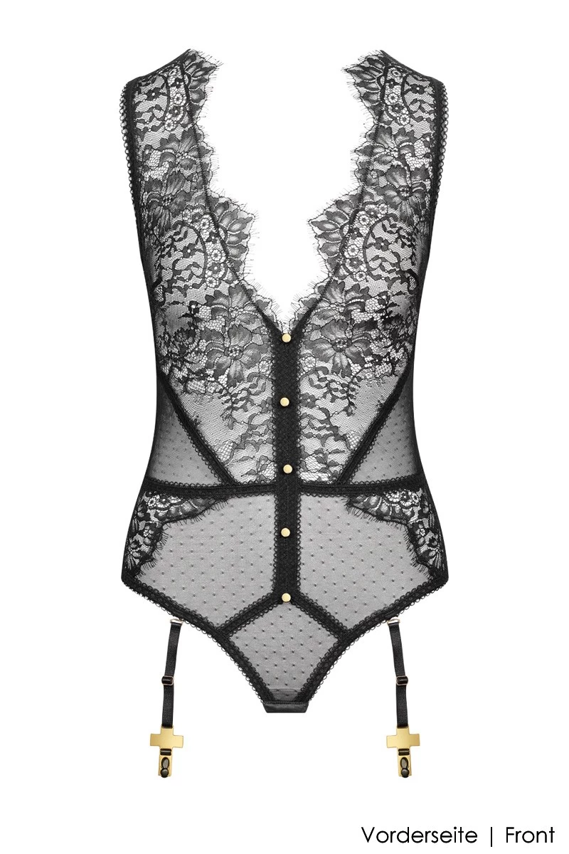 Maison Close - Inspiration Divine Stringbody - Schwarz 5 Maison Close - Inspiration Divine Stringbody - Schwarz – Bild 5