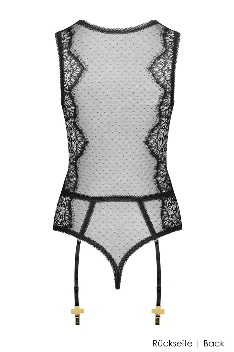 Maison Close - Inspiration Divine Stringbody - Schwarz 6 Maison Close - Inspiration Divine Stringbody - Schwarz – Bild 6