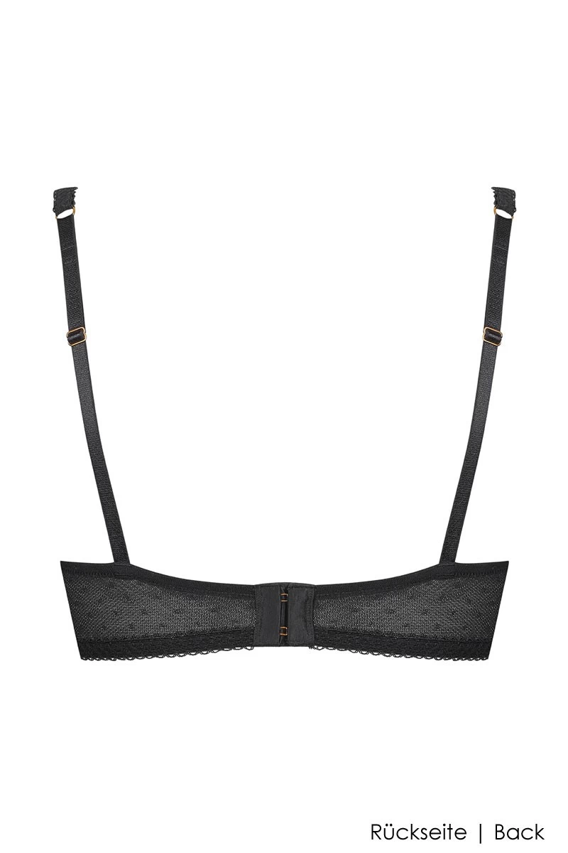 Maison Close - Inspiration Divine Triangel BH - Schwarz 6 Maison Close - Inspiration Divine Triangel BH - Schwarz – Bild 6